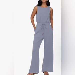 NWT Automet grey jumpsuit romper XL